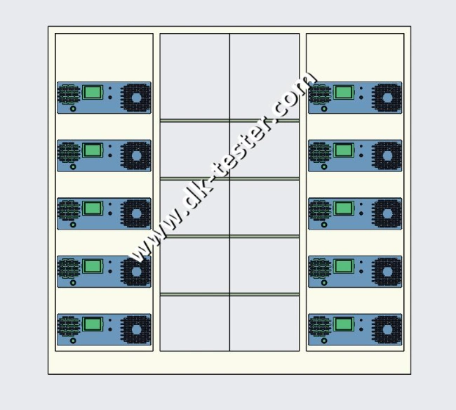 12V/24V/36V/48V/60V/72V/84V 40A Lithium-Ion and VRLA Battery Auto Cycle Testing Aging System with Intelligent Temperature Monitoring System